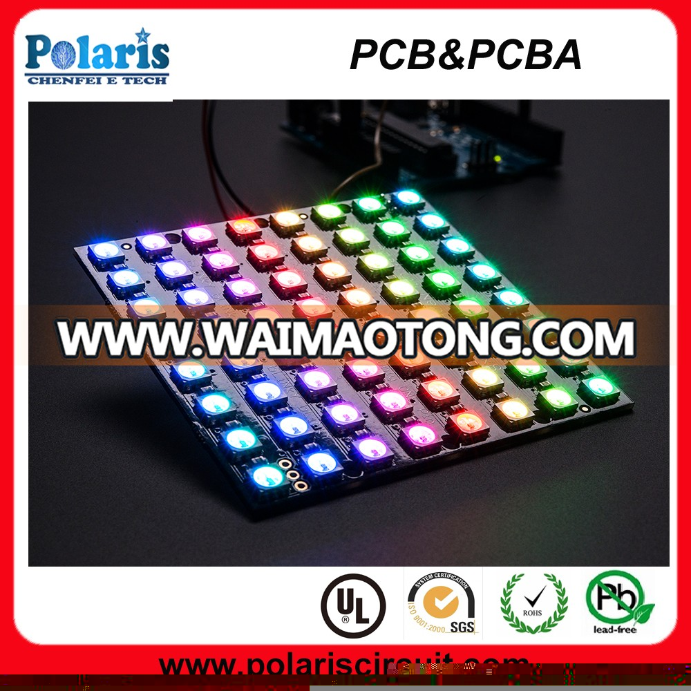 China custom-made SMD full color LED lighting bare board